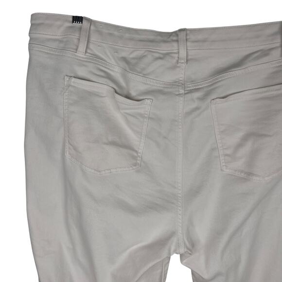 Talbots Straight Leg Crop Jean 20W White - Picture 10 of 12